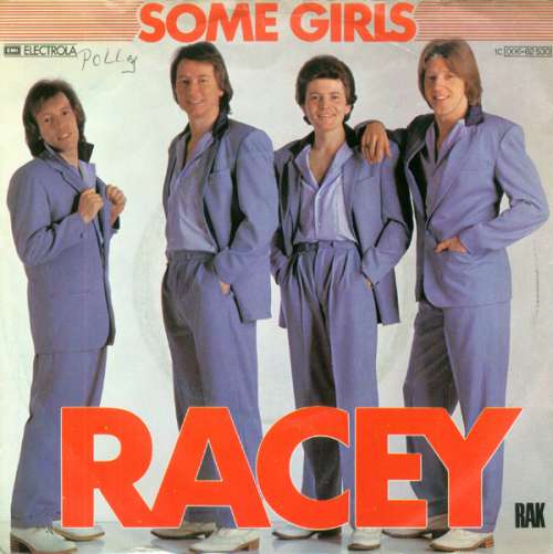 Cover Racey - Some Girls (7, Single) Schallplatten Ankauf