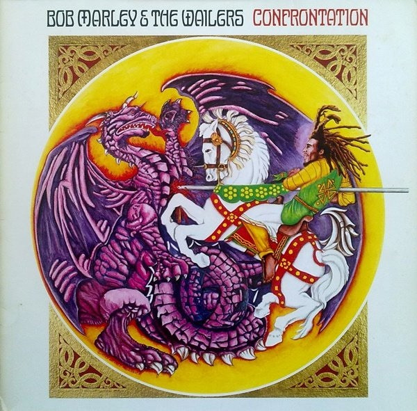 Cover Bob Marley & The Wailers - Confrontation (LP, Album, Gat) Schallplatten Ankauf
