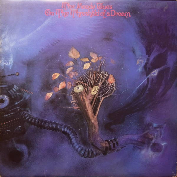 Cover The Moody Blues - On The Threshold Of A Dream (LP, Album, RP, Gat) Schallplatten Ankauf