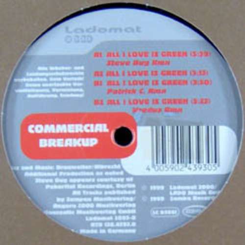 Cover Commercial Breakup - All I Love Is Green (12) Schallplatten Ankauf