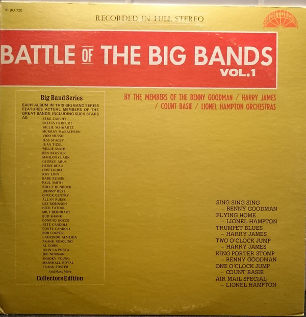 Bild Various - Battle Of The Big Bands Vol.1 (LP, Comp) Schallplatten Ankauf