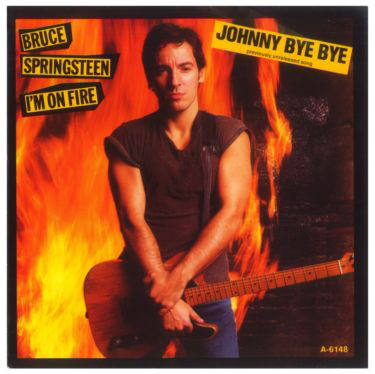 Cover Bruce Springsteen - I'm On Fire (7, Single) Schallplatten Ankauf