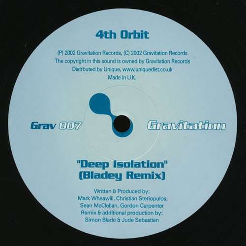 Cover 4th Orbit - Deep Isolation (12) Schallplatten Ankauf