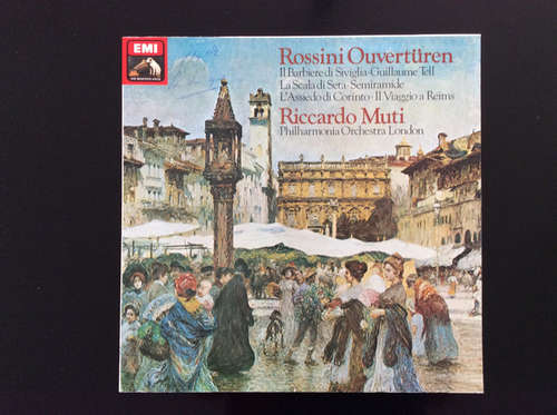 Cover The London Philharmonic Orchestra, Riccardo Muti - Rossini Ouvertüren (LP) Schallplatten Ankauf