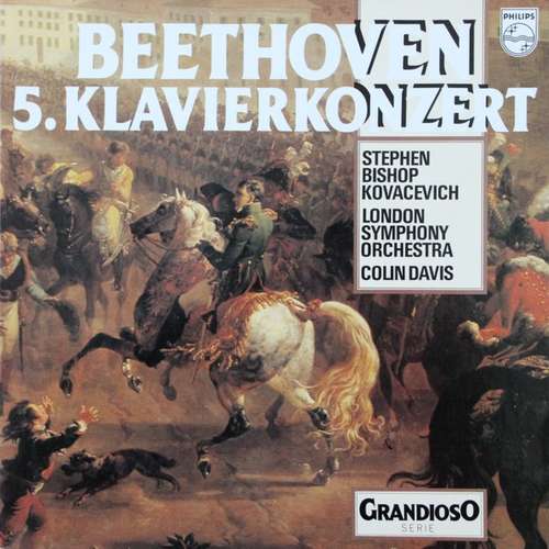 Cover Beethoven*, Stephen Bishop Kovacevich*, London Symphony Orchestra*, Colin Davis* - 5. Klavierkonzert (LP, Album, RE, RP) Schallplatten Ankauf
