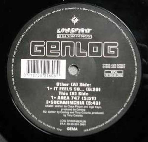 Cover Genlog - It Feels So... (12) Schallplatten Ankauf