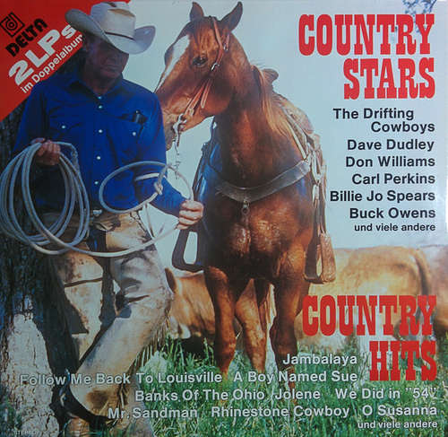 Cover Various - Country Stars Country Hits (2xLP, Comp) Schallplatten Ankauf