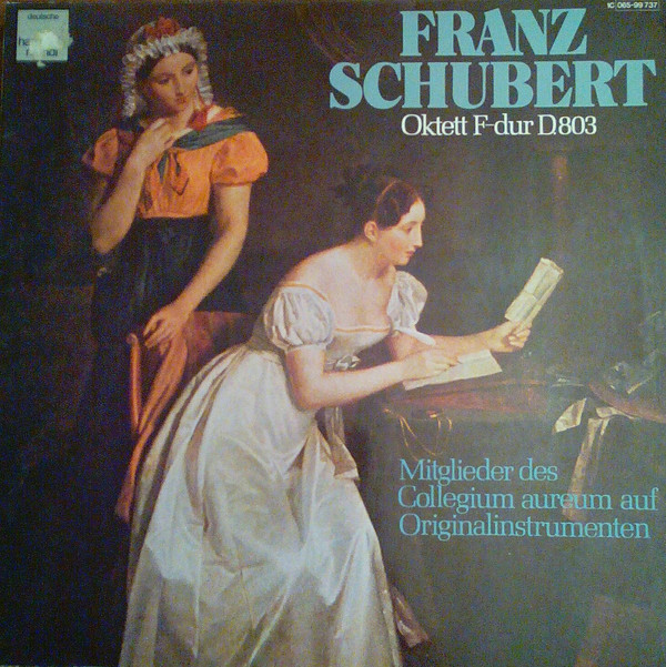 Cover Franz Schubert, Mitglieder Des Collegium Aureum* - Oktett F-Dur D.803 (LP) Schallplatten Ankauf