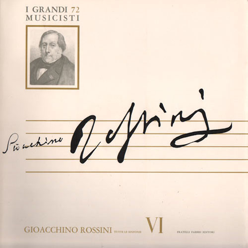 Cover Gioacchino Rossini - Tutte Le Sinfonie VI (10, Album) Schallplatten Ankauf