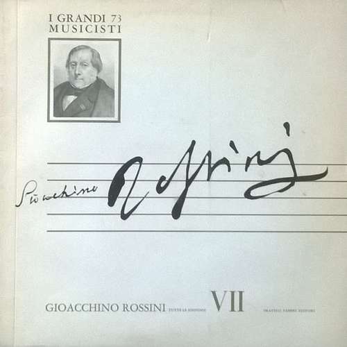 Cover Gioacchino Rossini - Tutte Le Sinfonie VII (10, Album) Schallplatten Ankauf
