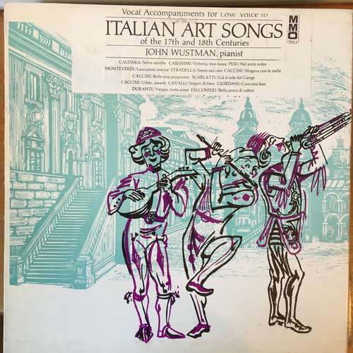 Cover John Wustman - Italian Art Songs (LP) Schallplatten Ankauf