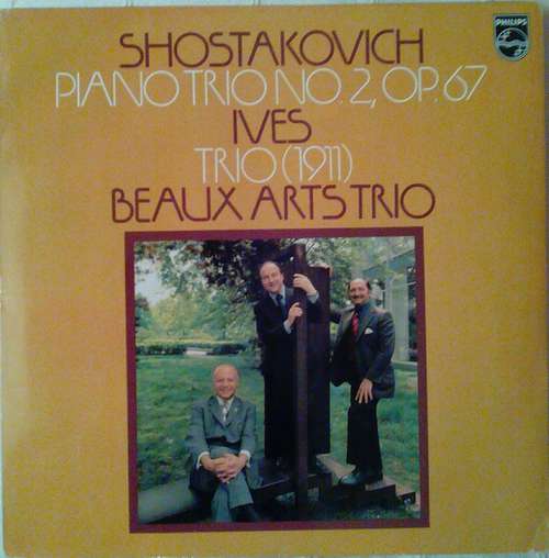 Cover Shostakovich*, Ives*, Beaux Arts Trio - Shostakovich Piano Trio No 2, Op.67, Ives Trio (1911) (LP) Schallplatten Ankauf