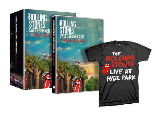 Bild The Rolling Stones - Sweet Summer Sun - Hyde Park Live  (DVD-V, NTSC + Box, Ltd, Lar) Schallplatten Ankauf