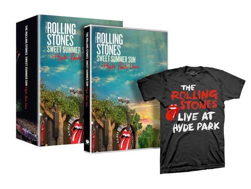 Cover The Rolling Stones - Sweet Summer Sun - Hyde Park Live (DVD-V, NTSC + Box, Ltd, Lar) Schallplatten Ankauf