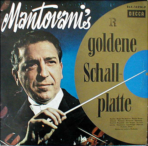 Cover Mantovani - Mantovani's Goldene Schallplatte (LP, Comp, Mono) Schallplatten Ankauf