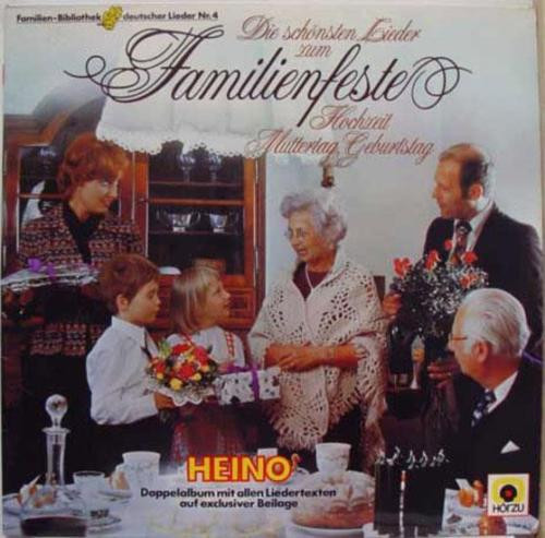 Cover Heino - Die Schönsten Lieder Zum Familienfeste (2xLP, Album) Schallplatten Ankauf