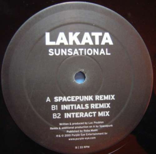 Cover Lakata - Sunsational (12) Schallplatten Ankauf