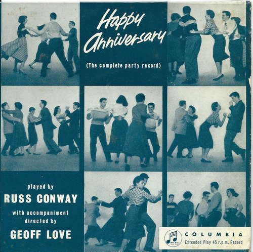 Cover Russ Conway - Happy Anniversary (The Complete Party Record) (7, EP) Schallplatten Ankauf