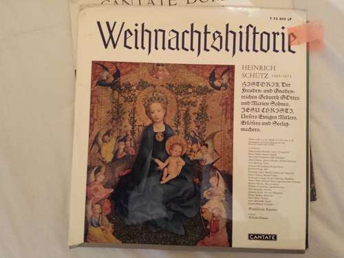 Cover Heinrich Schütz - Weihnachtshistorie (LP) Schallplatten Ankauf