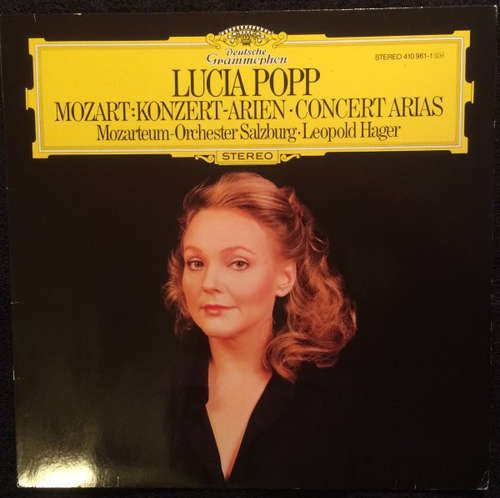 Cover Lucia Popp / Mozart* / Mozarteum-Orchester Salzburg*, Leopold Hager - Mozart: Konzert-Arien • Concert Arias (LP) Schallplatten Ankauf