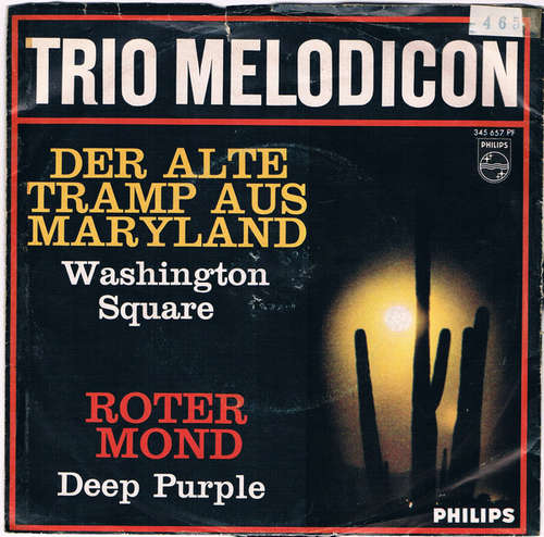 Cover Trio Melodicon - Der Alte Tramp Aus Maryland (7, Single) Schallplatten Ankauf