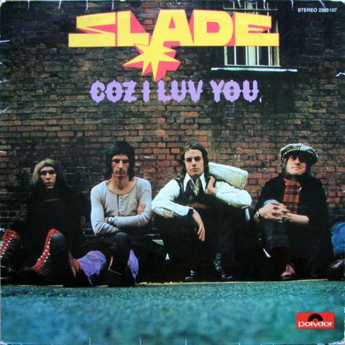 Cover Slade - Coz I Luv You (LP, Comp) Schallplatten Ankauf