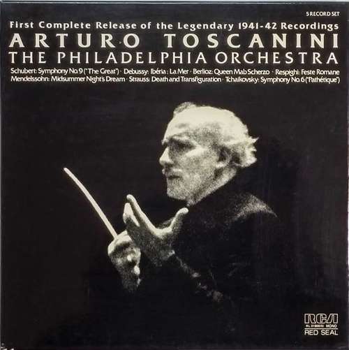 Cover Arturo Toscanini, The Philadelphia Orchestra - First Complete Release Of The Legendary 1941-42 Recordings (5xLP, Comp, Mono + Box) Schallplatten Ankauf
