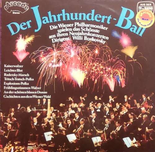 Cover Wiener Philharmoniker, Willi Boskovsky - Der Jahrhundert-Ball (LP) Schallplatten Ankauf