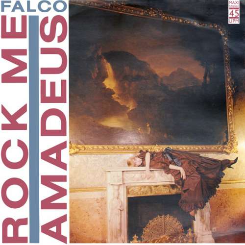 Cover Falco - Rock Me Amadeus (12, Maxi) Schallplatten Ankauf