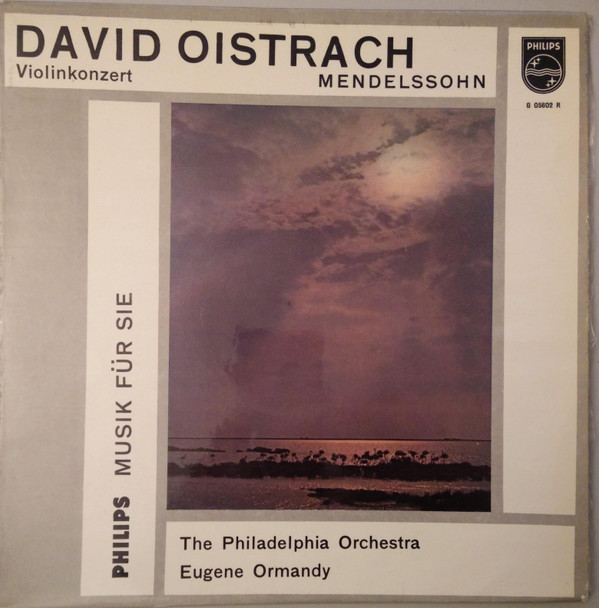 Cover Mendelssohn*, David Oistrach, The Philadelphia Orchestra, Eugene Ormandy - Violinkonzert (10) Schallplatten Ankauf