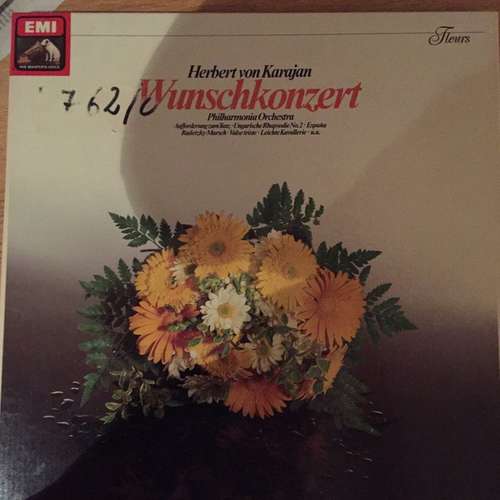 Cover Herbert von Karajan, Philharmonia Orchestra - Wunschkonzert  (2xLP) Schallplatten Ankauf
