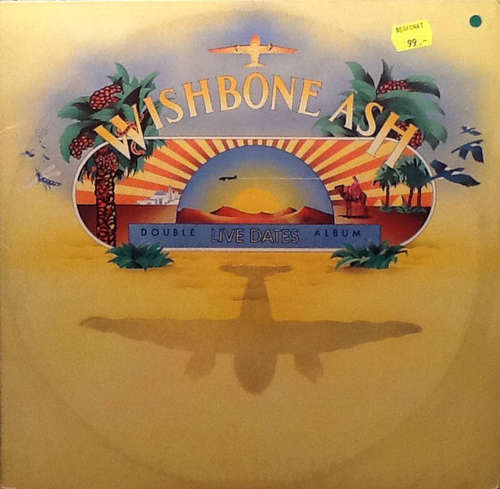 Cover Wishbone Ash - Live Dates (2xLP, Album, Gat) Schallplatten Ankauf