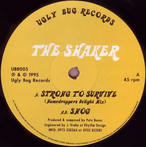 Cover The Shaker - Strong To Survive / Snog (12) Schallplatten Ankauf