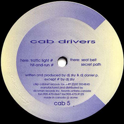 Cover Cab Drivers - Untitled (12) Schallplatten Ankauf