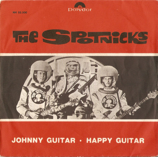 Cover The Spotnicks - Johnny Guitar / Happy Guitar (7, Mono) Schallplatten Ankauf