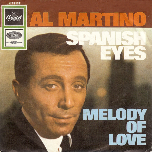 Cover Al Martino - Spanish Eyes (7, Single, Mono, RP) Schallplatten Ankauf