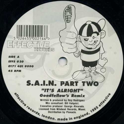 Cover S.A.I.N. - Part Two - It's Alright (12) Schallplatten Ankauf