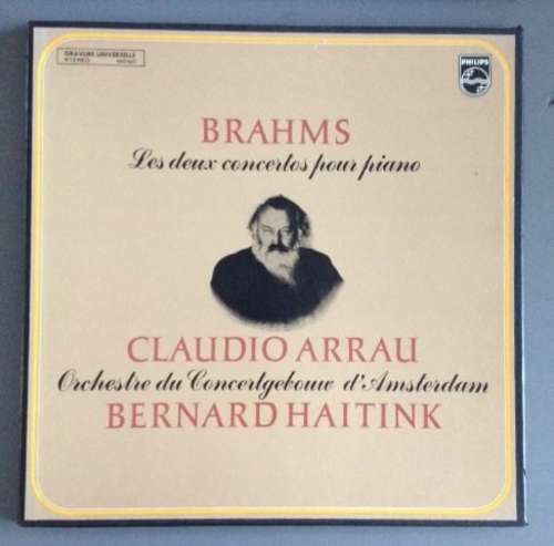 Cover Johannes Brahms, Claudio Arrau, Bernard Haitink, Concertgebouworkest - Les Deux Concertos Pour Piano (2xLP + Box) Schallplatten Ankauf