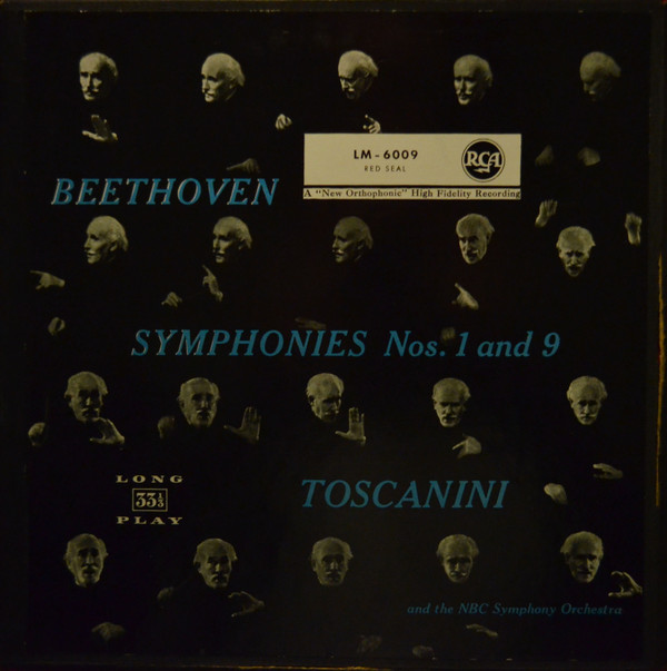 Cover Beethoven*, Toscanini*, NBC Symphonie-Orchester* - Symphonies Nos. 1 And 9 (2xLP + Box) Schallplatten Ankauf