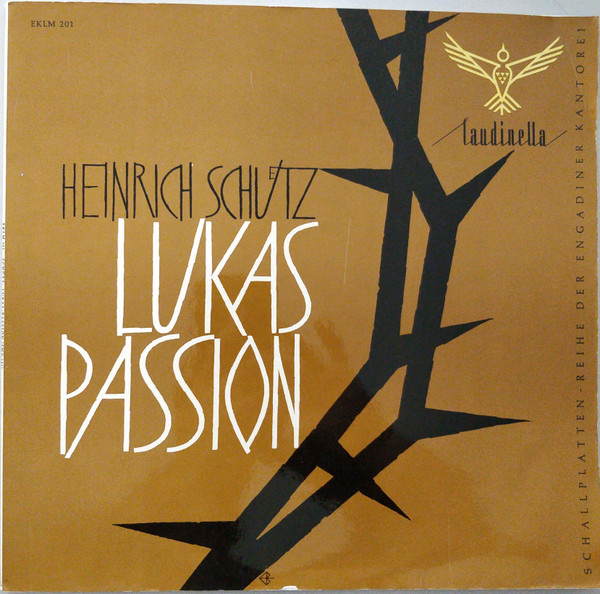 Cover Heinrich Schuetz* - Lukas Passion (LP, Mono) Schallplatten Ankauf