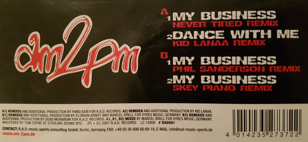Cover AM2PM - My Business Remixes (12, Mixed) Schallplatten Ankauf