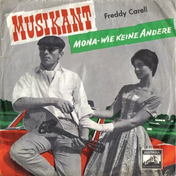 Cover Freddy Carell - Musikant (7, Single) Schallplatten Ankauf