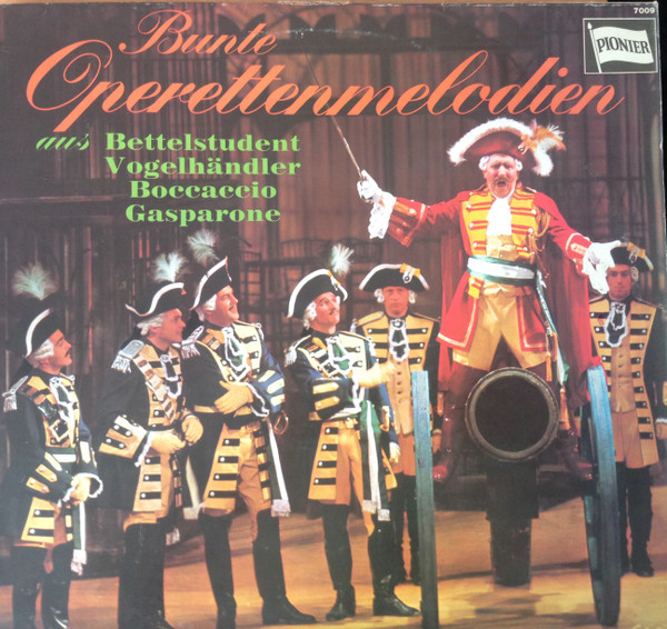 Cover Das Österreichische Operettenorchester - Bunte Operettenmelodien (LP) Schallplatten Ankauf