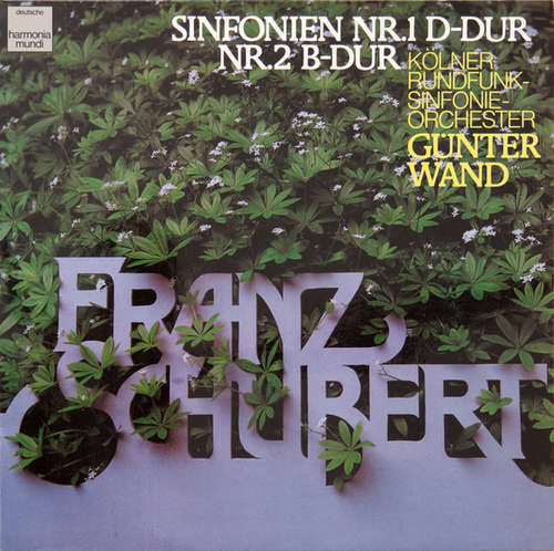 Bild Franz Schubert – Günter Wand, Kölner Rundfunk-Sinfonie-Orchester - Sinfonien Nr.1 D-Dur Nr.2 B-Dur (LP, Album, Gat) Schallplatten Ankauf