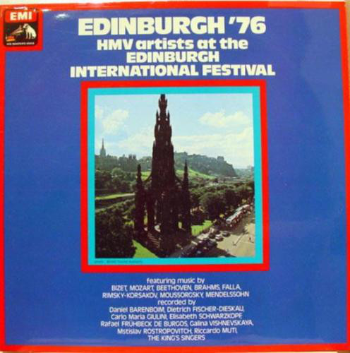 Bild Various - '76 HMV Artists At The Edinburgh International Festival (LP) Schallplatten Ankauf