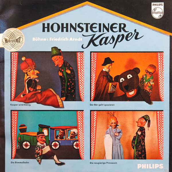 Cover Friedrich Arndt - Hohnsteiner Kasper (LP) Schallplatten Ankauf
