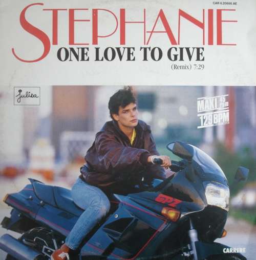 Cover Stephanie (2) - One Love To Give (Remix) (12, Maxi) Schallplatten Ankauf