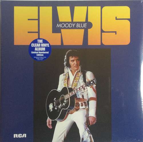 Cover Elvis* - Moody Blue (2xLP, Comp, Ltd, Num, RE, Cle) Schallplatten Ankauf