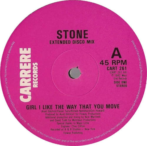 Cover Stone - Girl I Like The Way That You Move (12) Schallplatten Ankauf