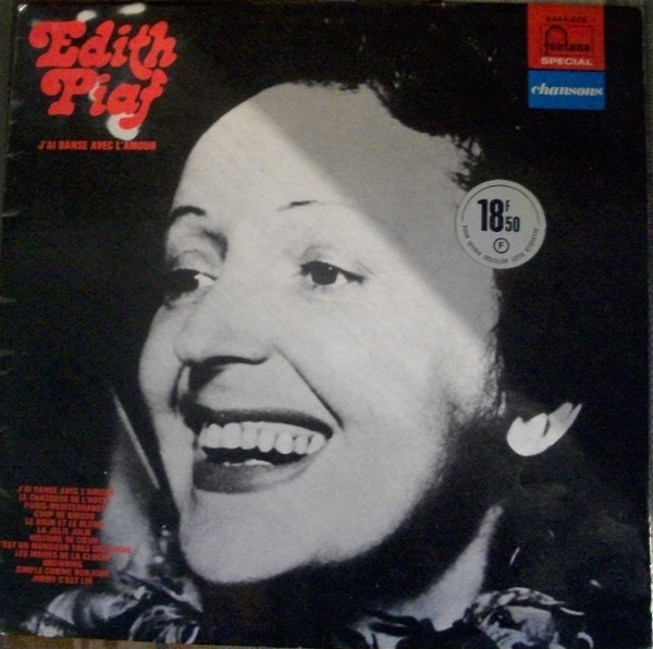 Cover Edith Piaf - J'ai Dansé Avec L'amour (LP, Comp) Schallplatten Ankauf